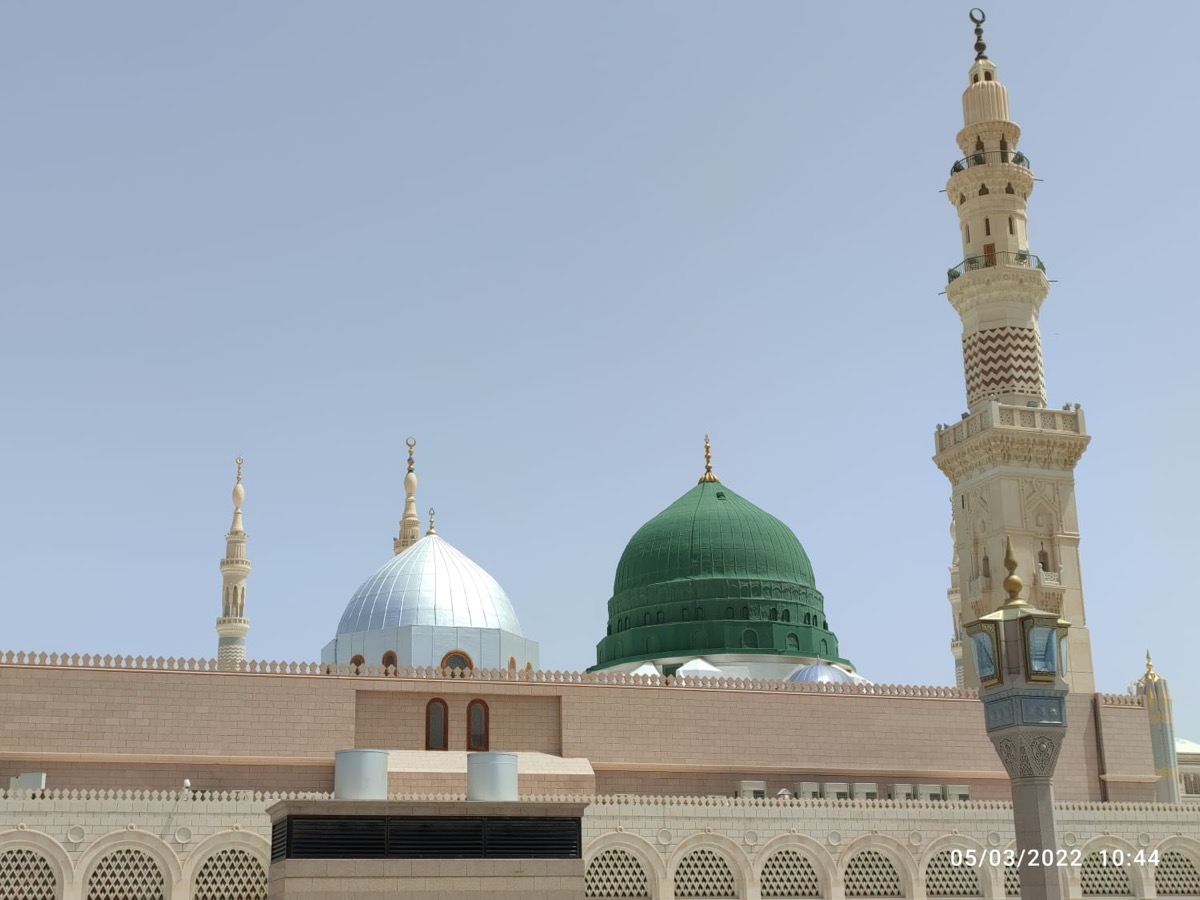 The Green Dome at Masjid an-Nabawi, Madinah